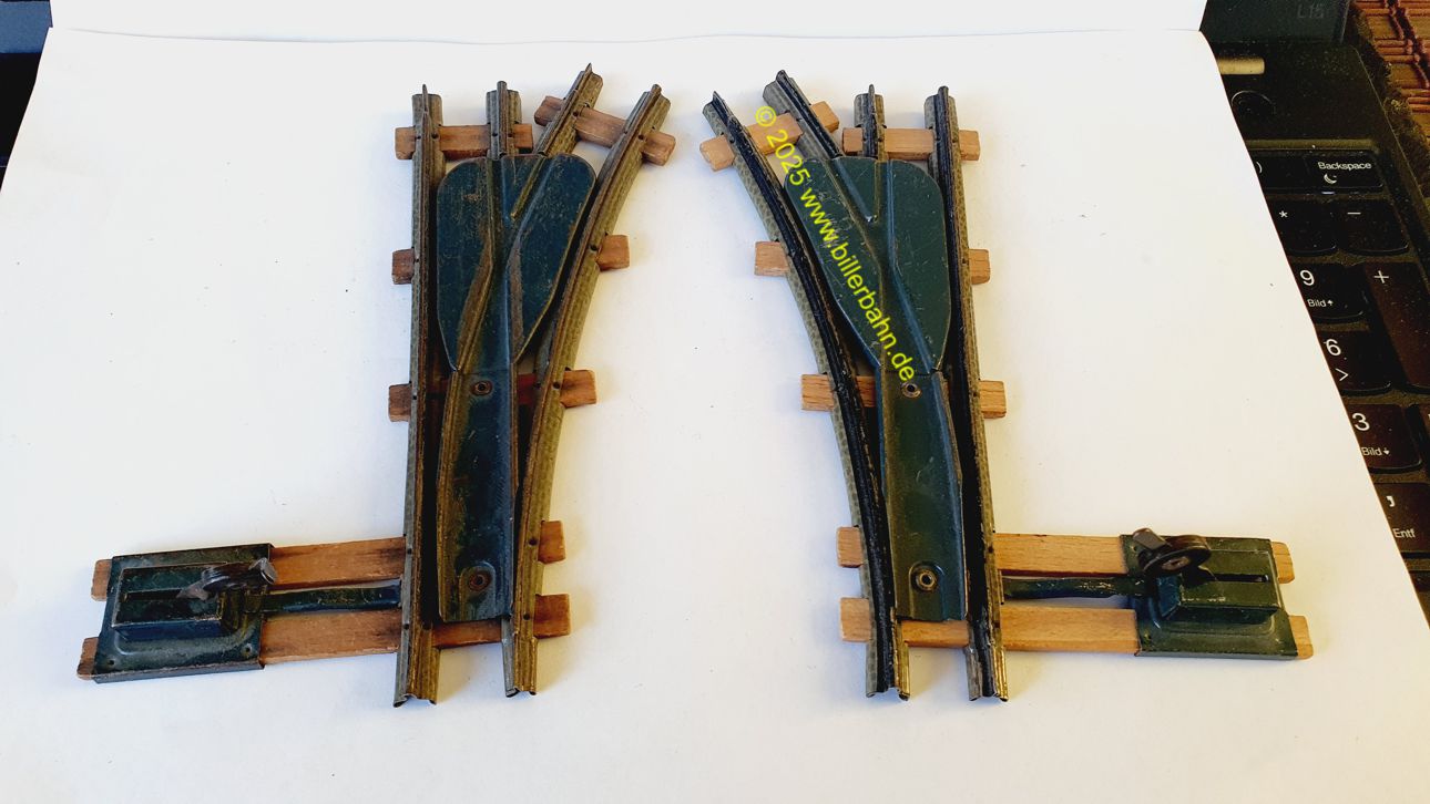 1 Paar Weichen / pair of of switches