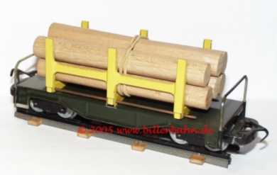 dunkelgr�ner Rungenwagen