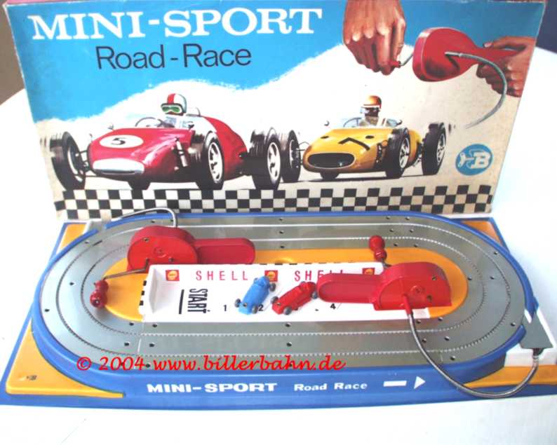 Minisport "Road Race" - Antrieb mit Handkurbeln