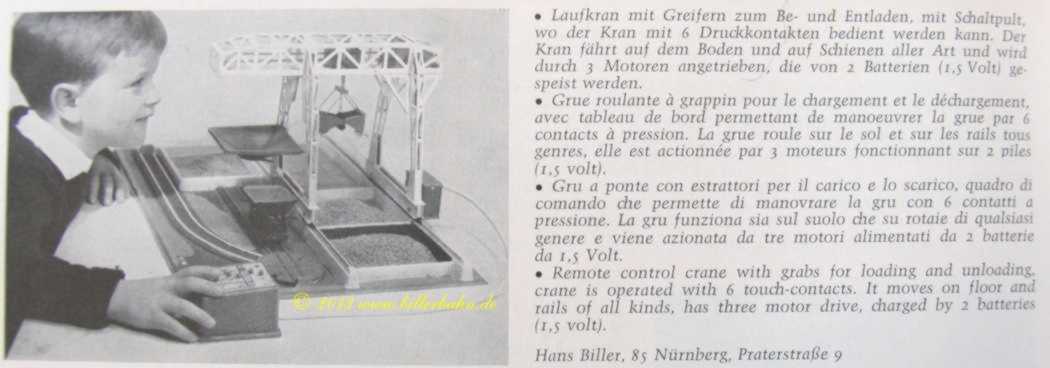 Das Spielzeug März 1964 - Gigant 1820 E